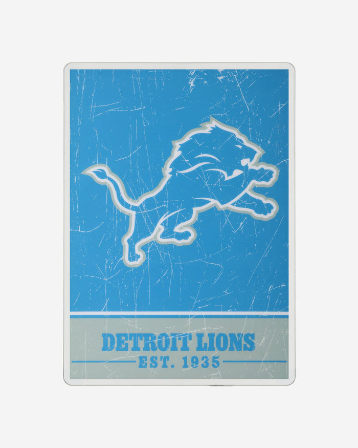 Detroit Lions Big Logo Backlit Sign FOCO - FOCO.com