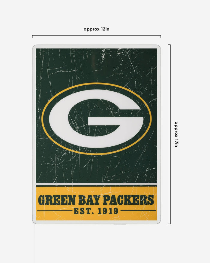 Green Bay Packers Big Logo Backlit Sign FOCO - FOCO.com