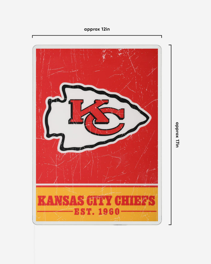 Kansas City Chiefs Big Logo Backlit Sign FOCO - FOCO.com