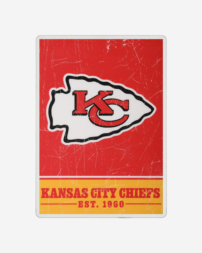 Kansas City Chiefs Big Logo Backlit Sign FOCO - FOCO.com