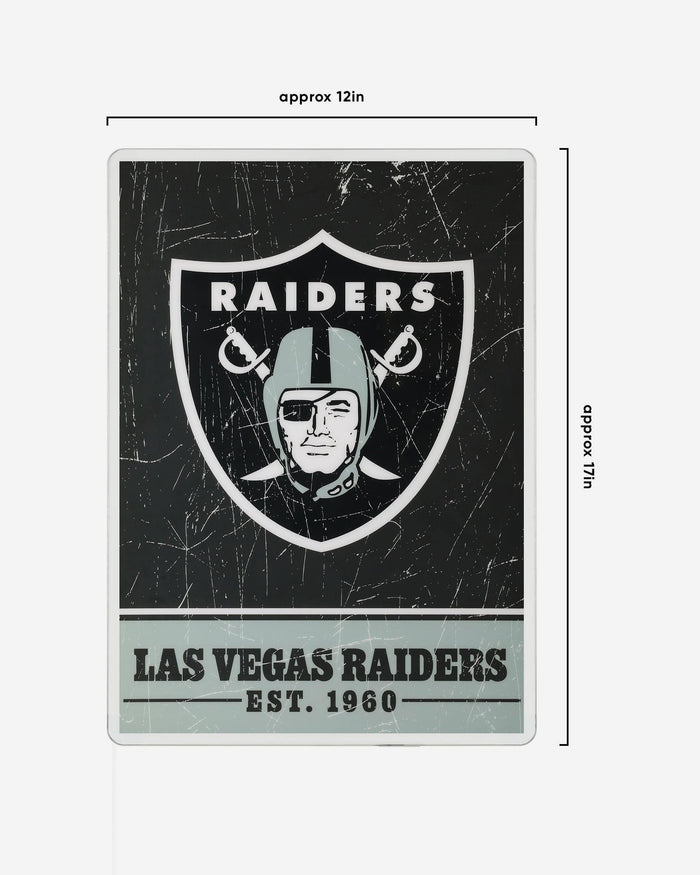 Las Vegas Raiders Big Logo Backlit Sign FOCO - FOCO.com