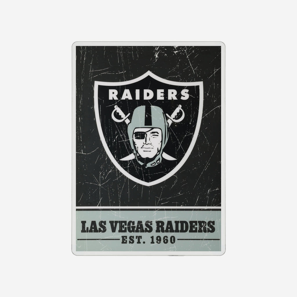Las Vegas Raiders Big Logo Backlit Sign FOCO - FOCO.com
