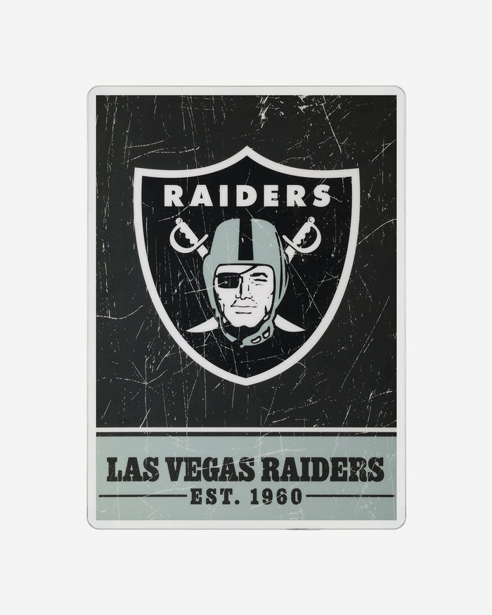 Las Vegas Raiders Big Logo Backlit Sign FOCO - FOCO.com