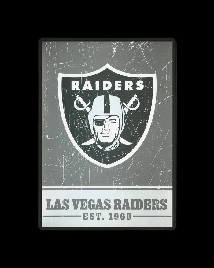 Las Vegas Raiders Big Logo Backlit Sign FOCO - FOCO.com