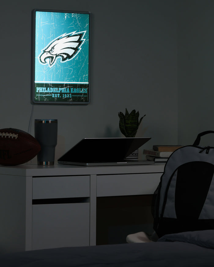 Philadelphia Eagles Big Logo Backlit Sign FOCO - FOCO.com