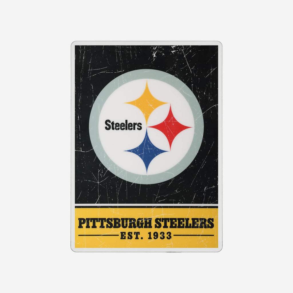 Pittsburgh Steelers Big Logo Backlit Sign FOCO - FOCO.com
