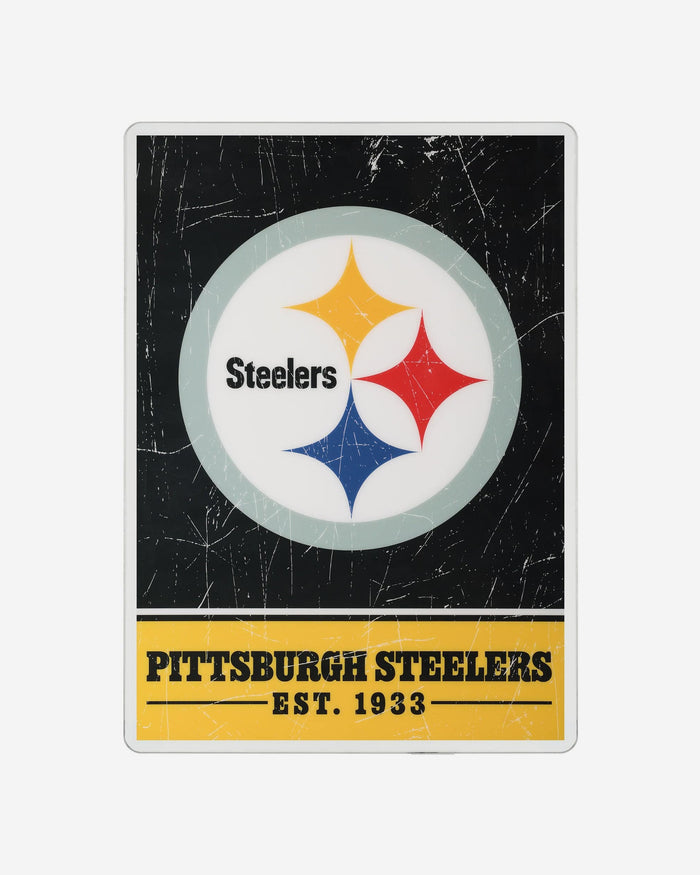 Pittsburgh Steelers Big Logo Backlit Sign FOCO - FOCO.com