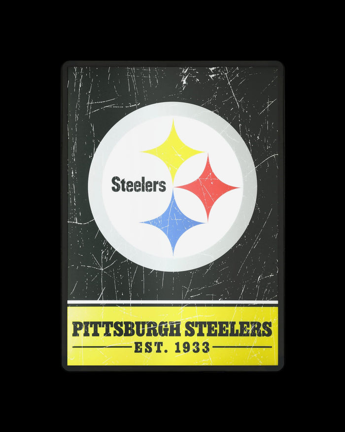 Pittsburgh Steelers Big Logo Backlit Sign FOCO - FOCO.com
