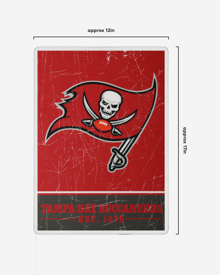 Tampa Bay Buccaneers Big Logo Backlit Sign FOCO - FOCO.com
