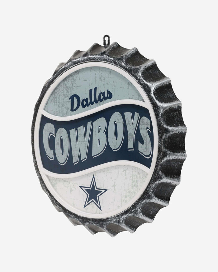 Dallas Cowboys LED Neon Backlit Bottle Cap Wall Sign FOCO - FOCO.com