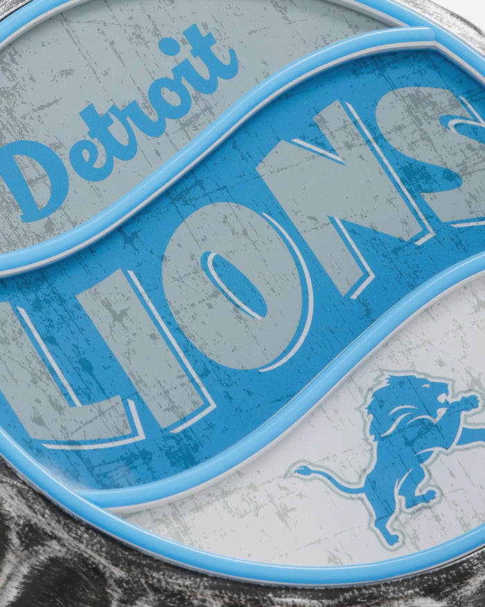 Detroit Lions LED Neon Backlit Bottle Cap Wall Sign FOCO - FOCO.com