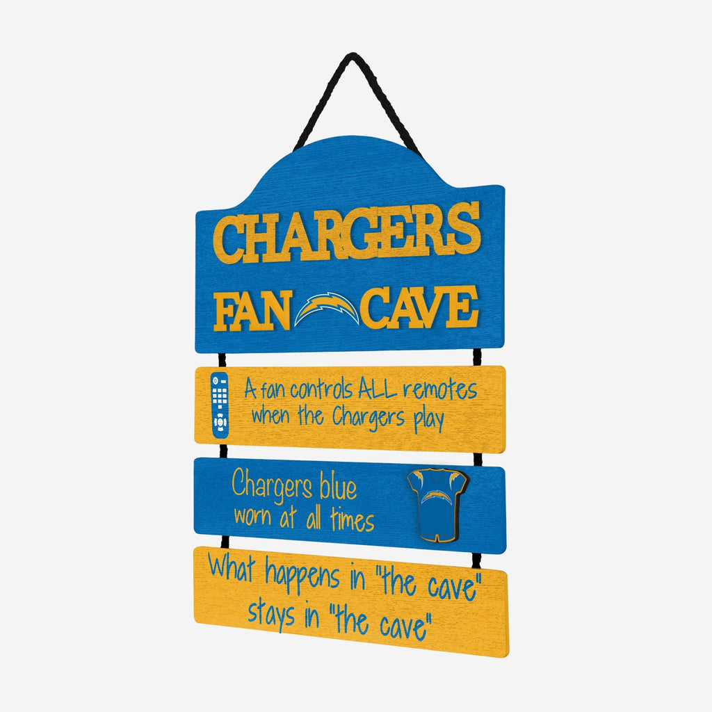 Los Angeles Chargers Fancave Sign FOCO