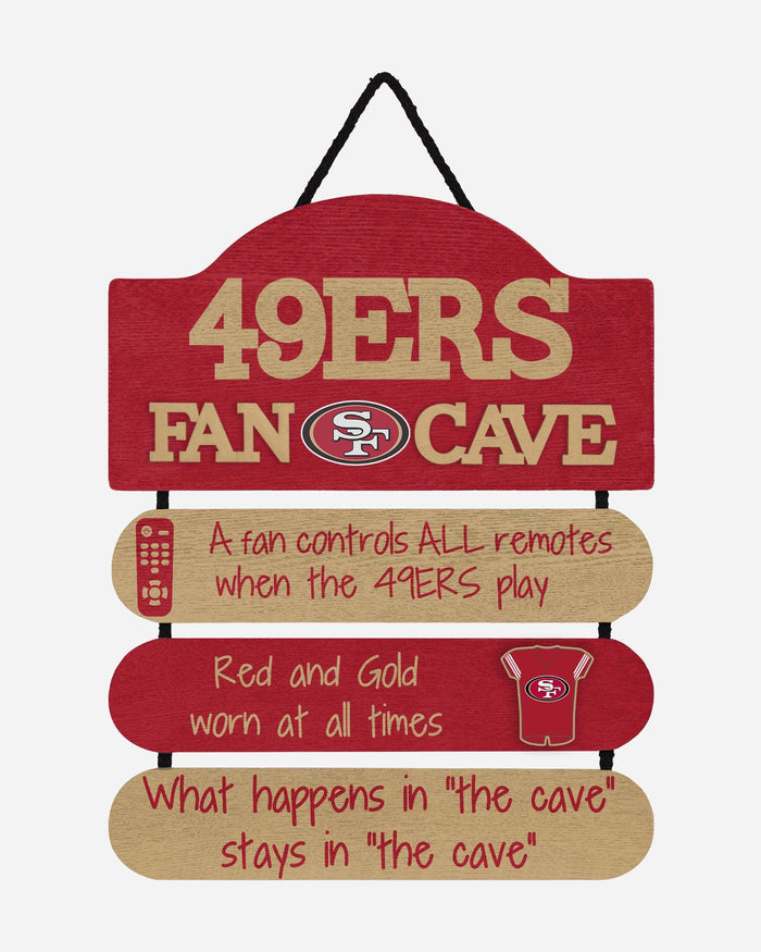 49ers Block Sign San Francisco 49ers Fancave Sign FOCO