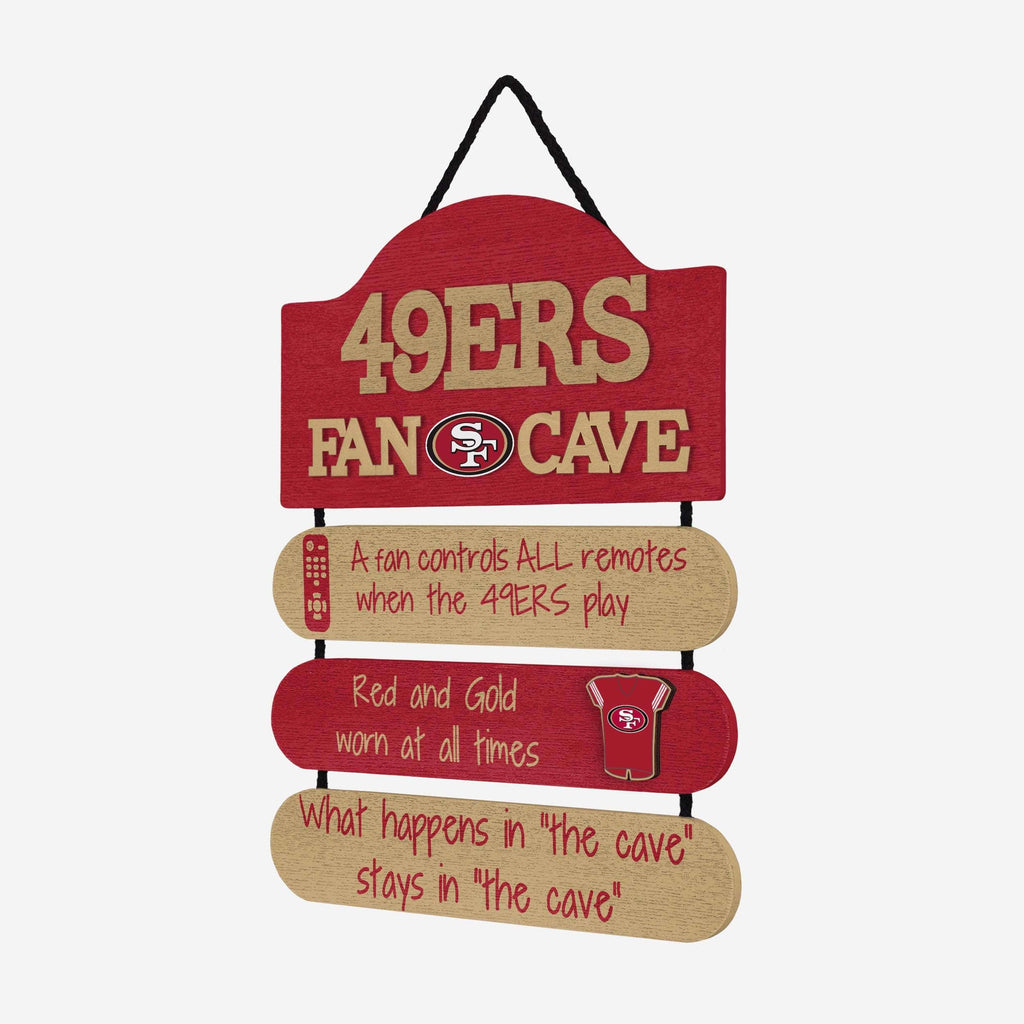 San Francisco 49ers Fancave Sign FOCO
