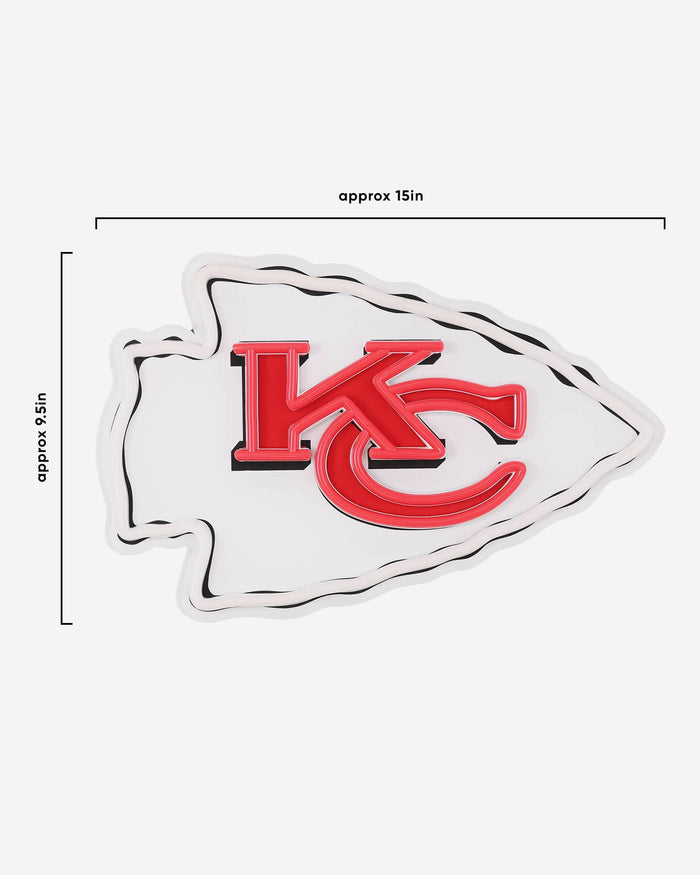 Kansas City Chiefs LED Neon Light Up Team Logo Sign FOCO