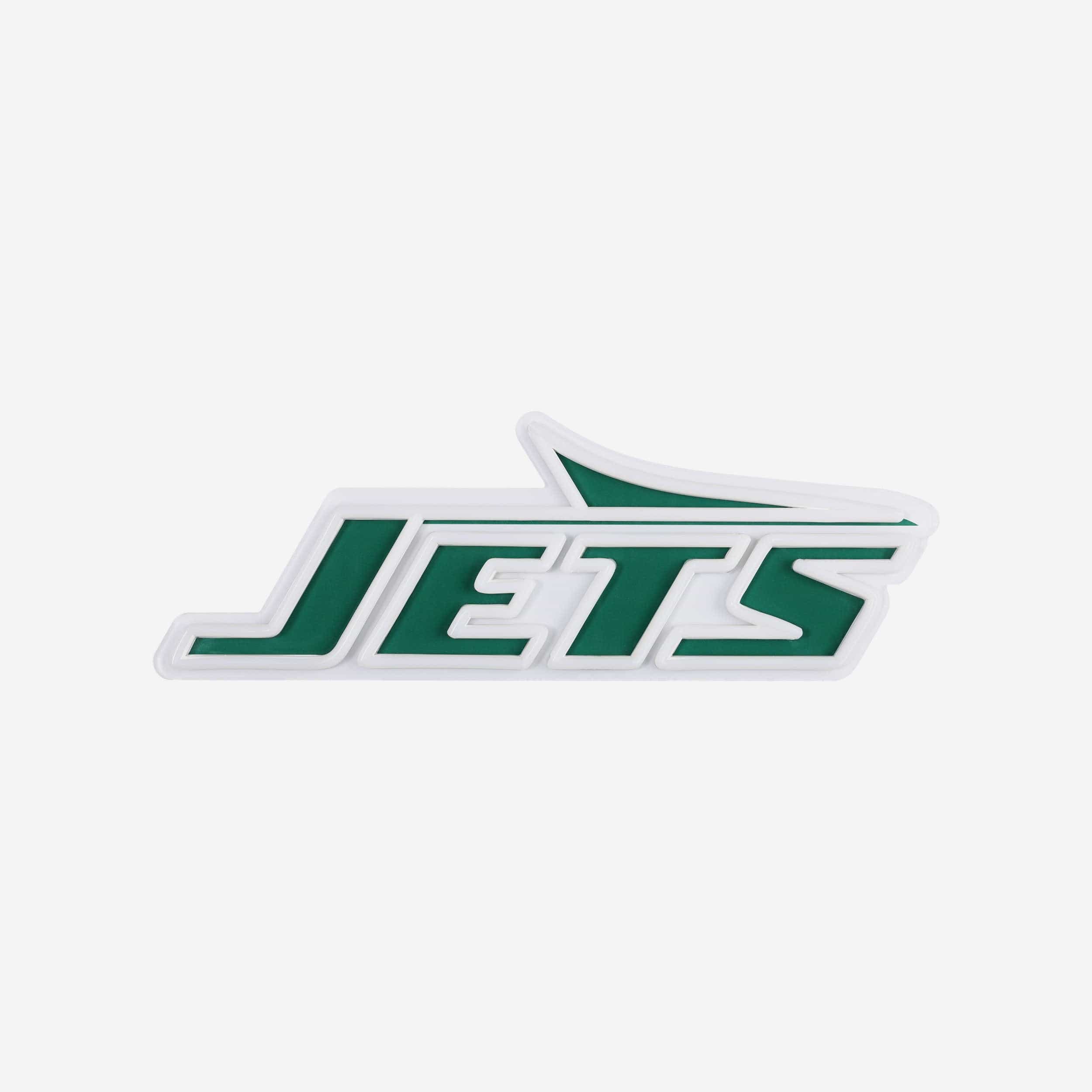 New York Jets LED Neon Light Up Team Logo Sign FOCO