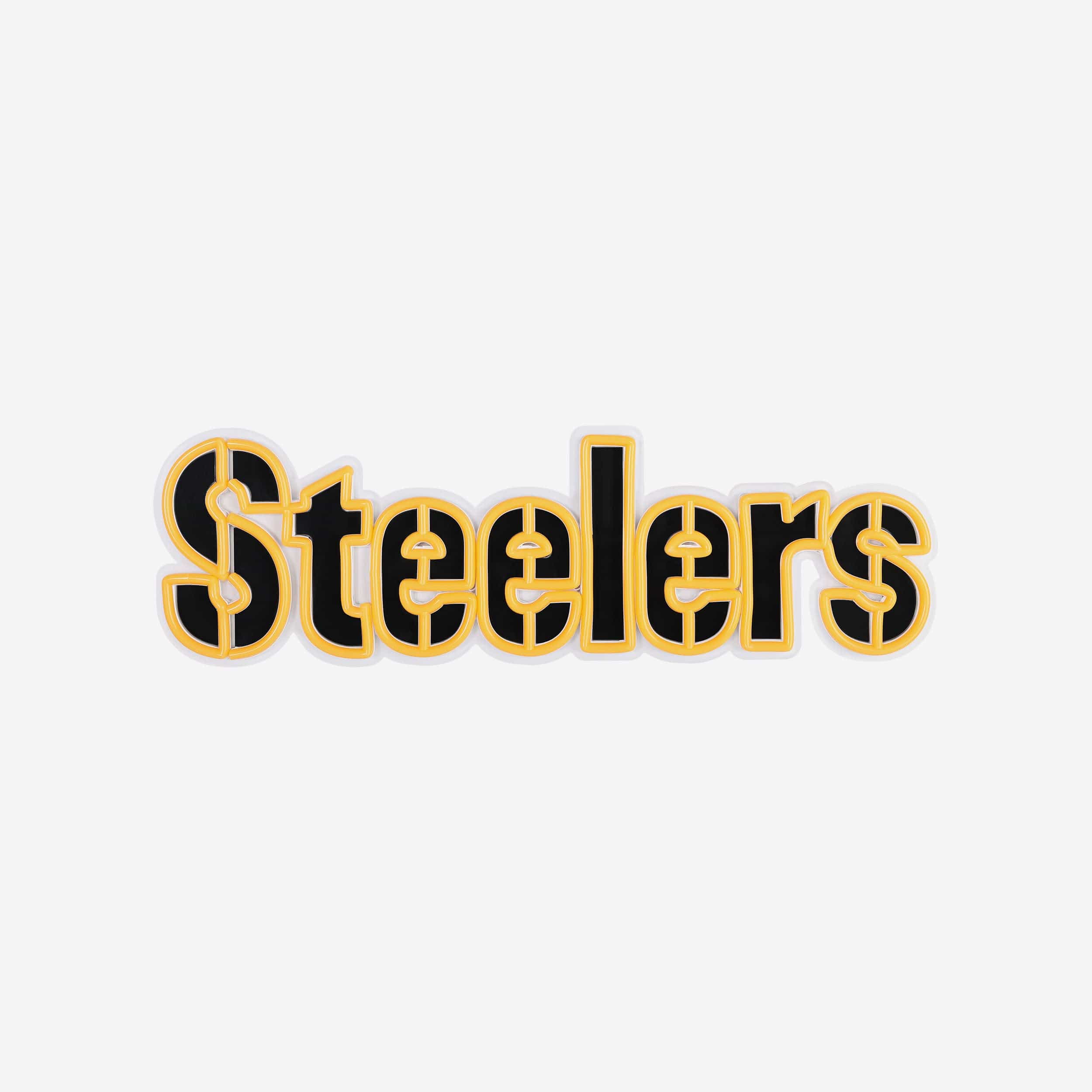 Pittsburgh Steelers LED Neon Light Up Team Logo Sign FOCO