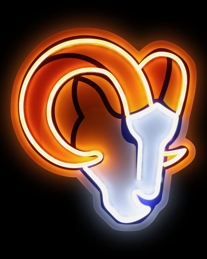 Rusheon Rams Los Angeles Rams LED Neon Light Up Team Logo Sign FOCO