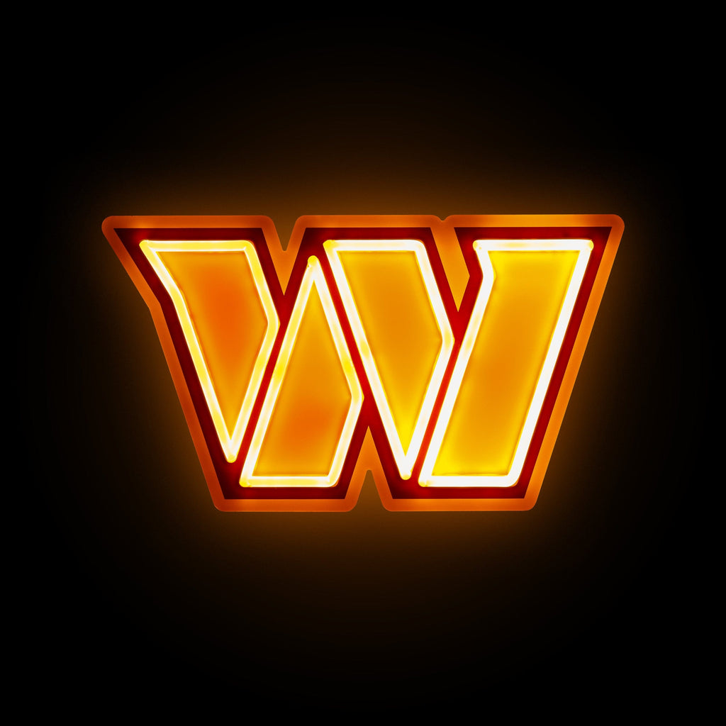 Washington Commanders LED Neon Light Up Team Logo Sign FOCO