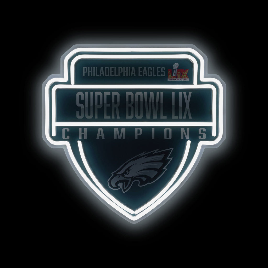 Philadelphia Eagles Super Bowl LIX Champions Neon Sign FOCO