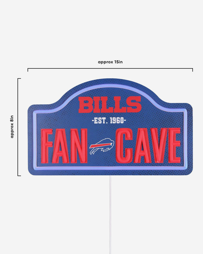 Buffalo Bills LED Neon Fancave Sign FOCO - FOCO.com