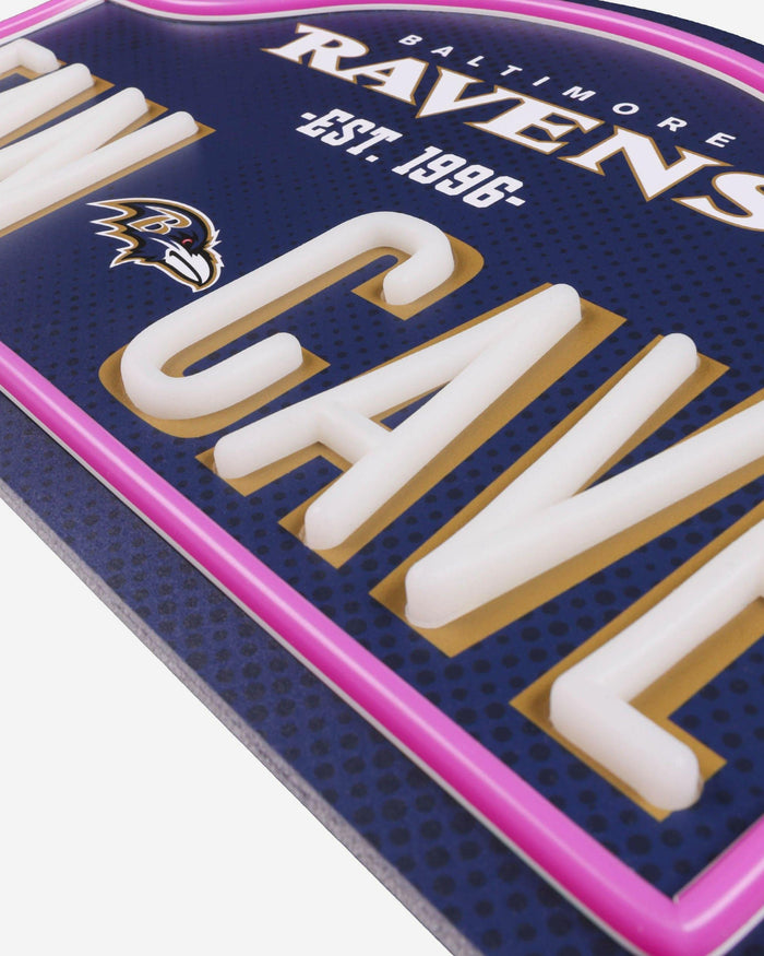 Baltimore Ravens LED Neon Fancave Sign FOCO - FOCO.com