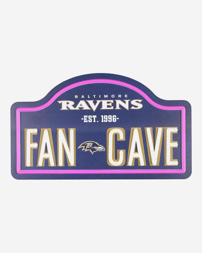 Baltimore Ravens LED Neon Fancave Sign FOCO - FOCO.com