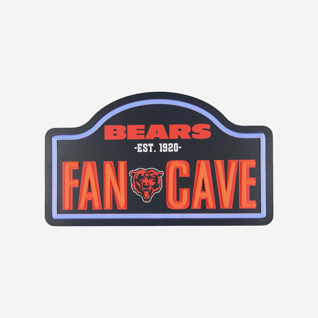 Chicago Bears LED Neon Fancave Sign FOCO - FOCO.com