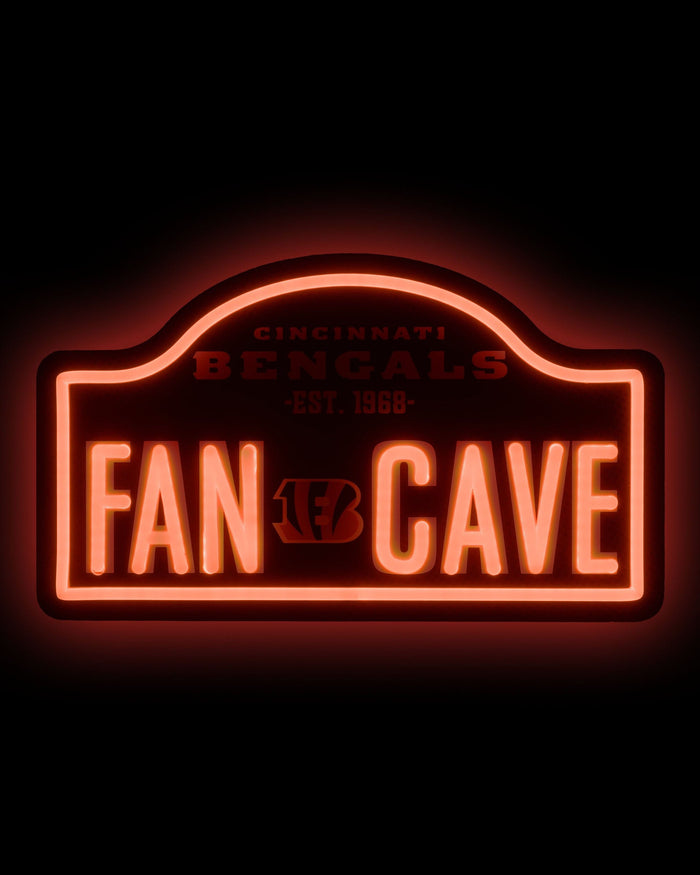 Cincinnati Bengals LED Neon Fancave Sign FOCO - FOCO.com