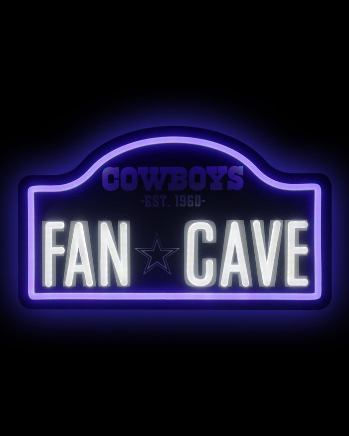 Dallas Cowboys LED Neon Fancave Sign FOCO - FOCO.com
