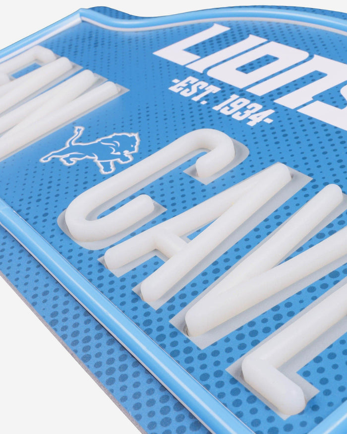 Detroit Lions LED Neon Fancave Sign FOCO - FOCO.com