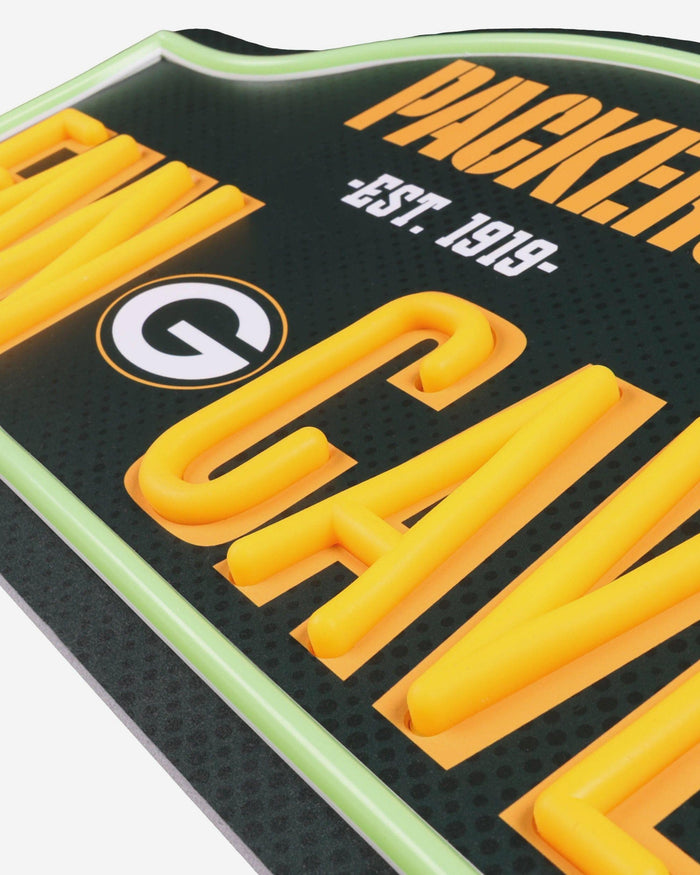 Green Bay Packers LED Neon Fancave Sign FOCO - FOCO.com