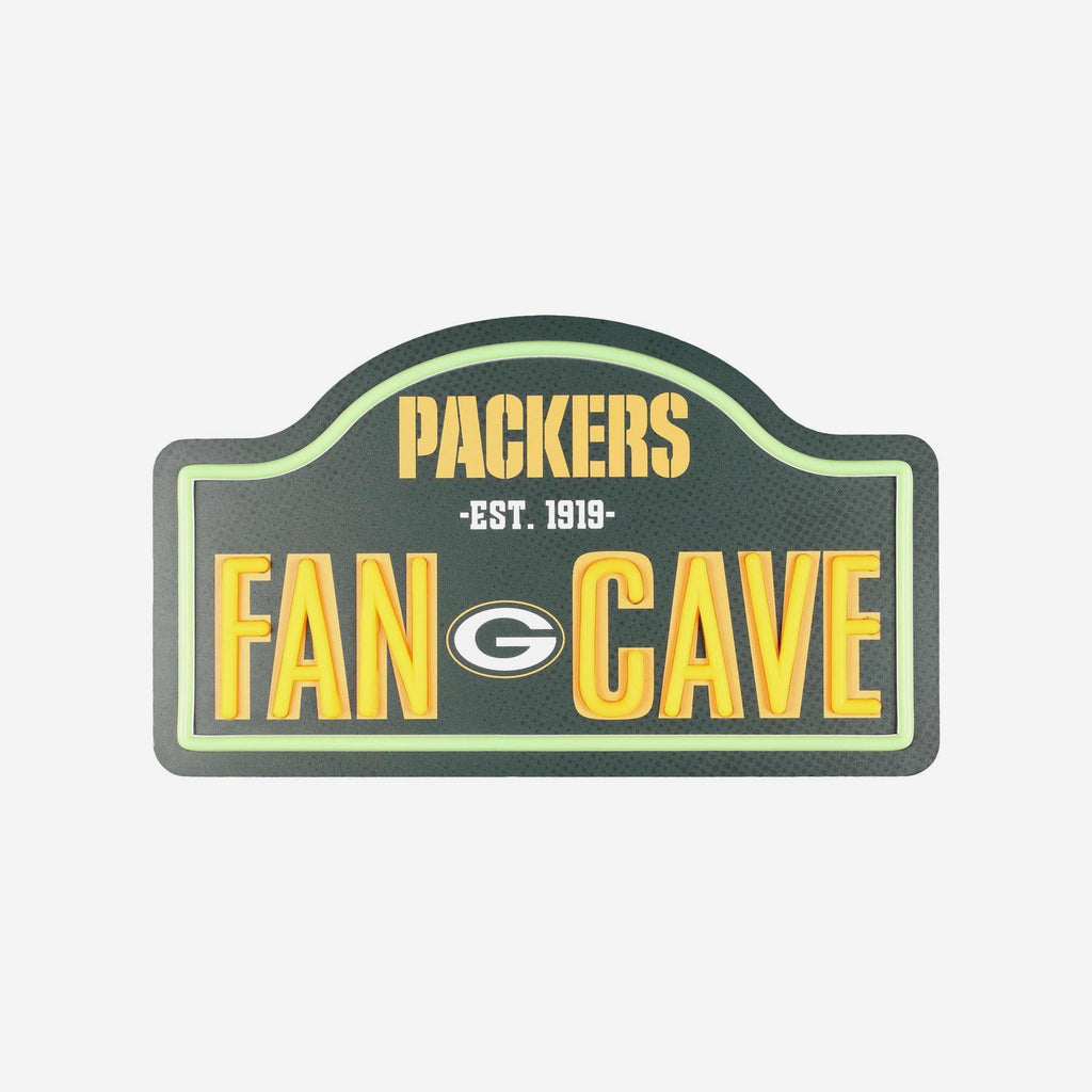 Green Bay Packers LED Neon Fancave Sign FOCO - FOCO.com
