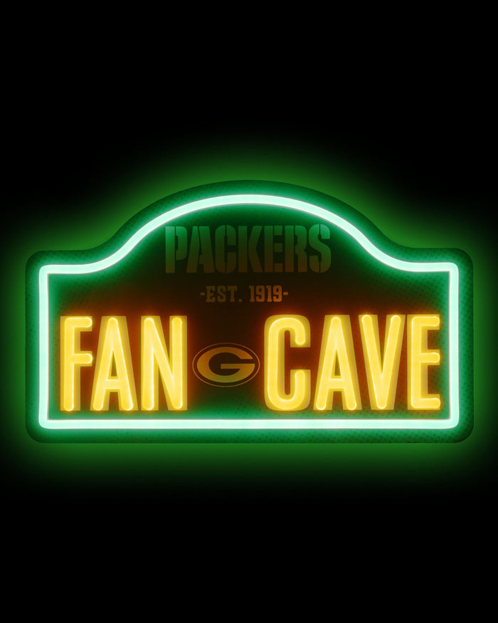 Green Bay Packers LED Neon Fancave Sign FOCO - FOCO.com