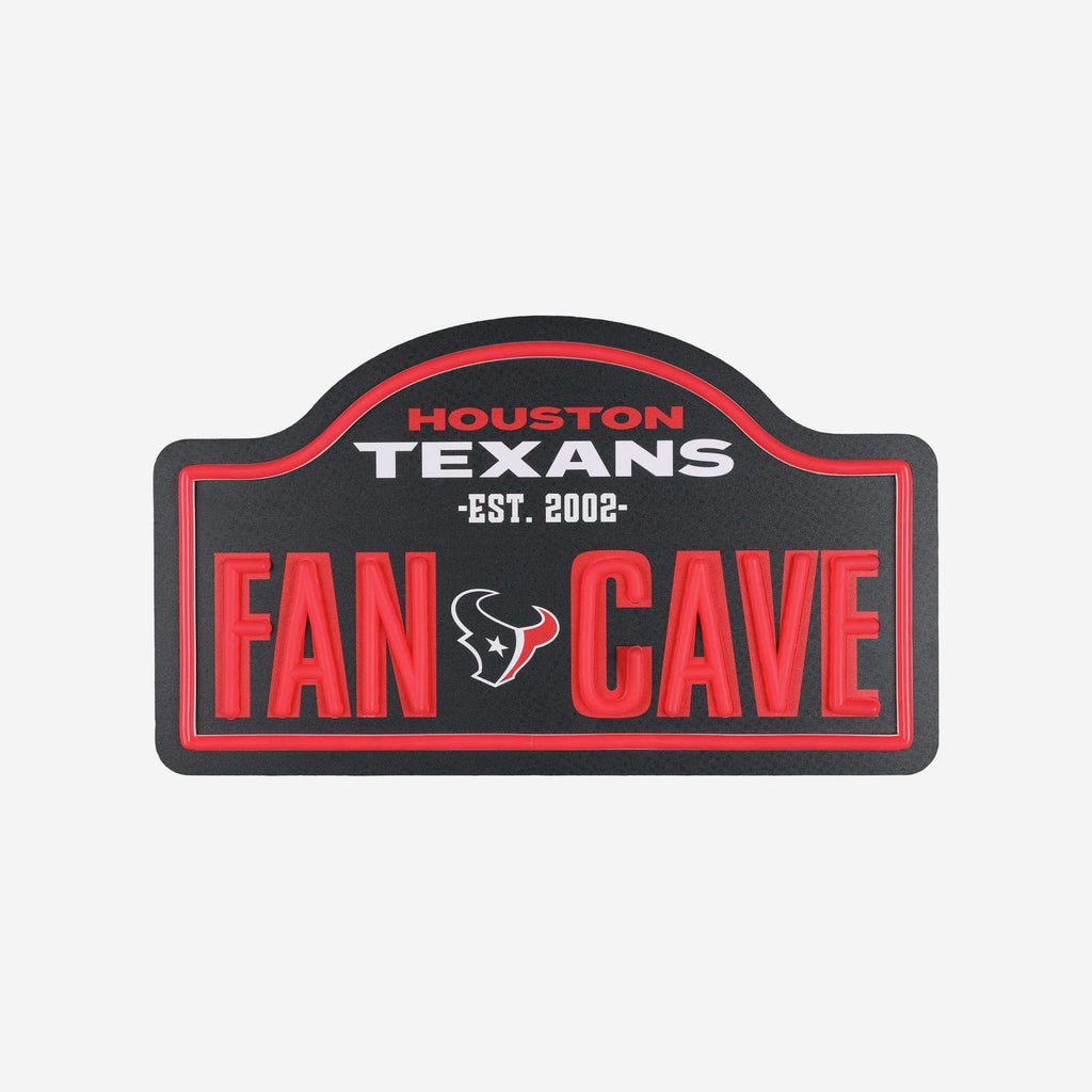 Houston Texans LED Neon Fancave Sign FOCO - FOCO.com