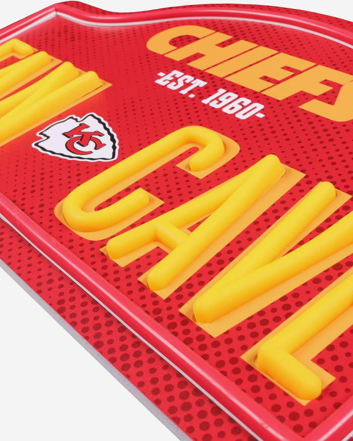 Kansas City Chiefs LED Neon Fancave Sign FOCO - FOCO.com