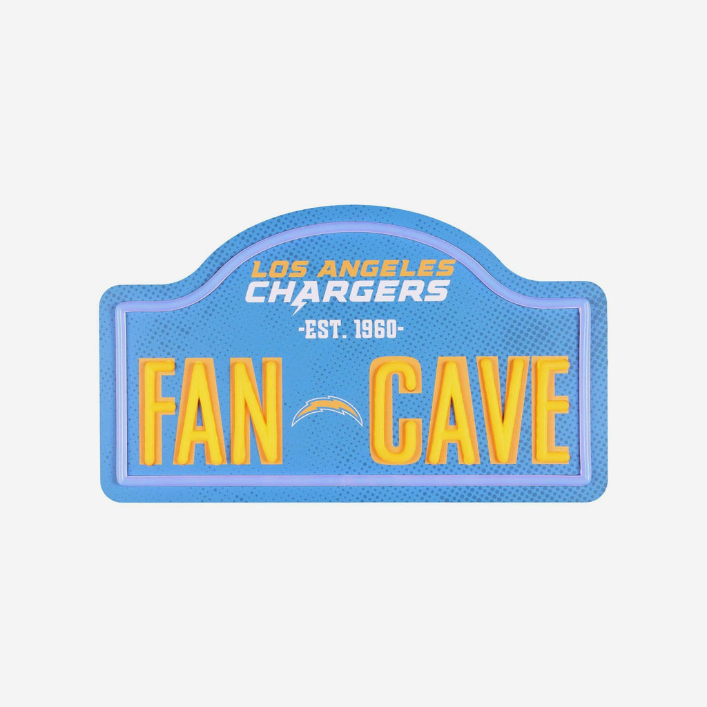 Los Angeles Chargers LED Neon Fancave Sign FOCO - FOCO.com