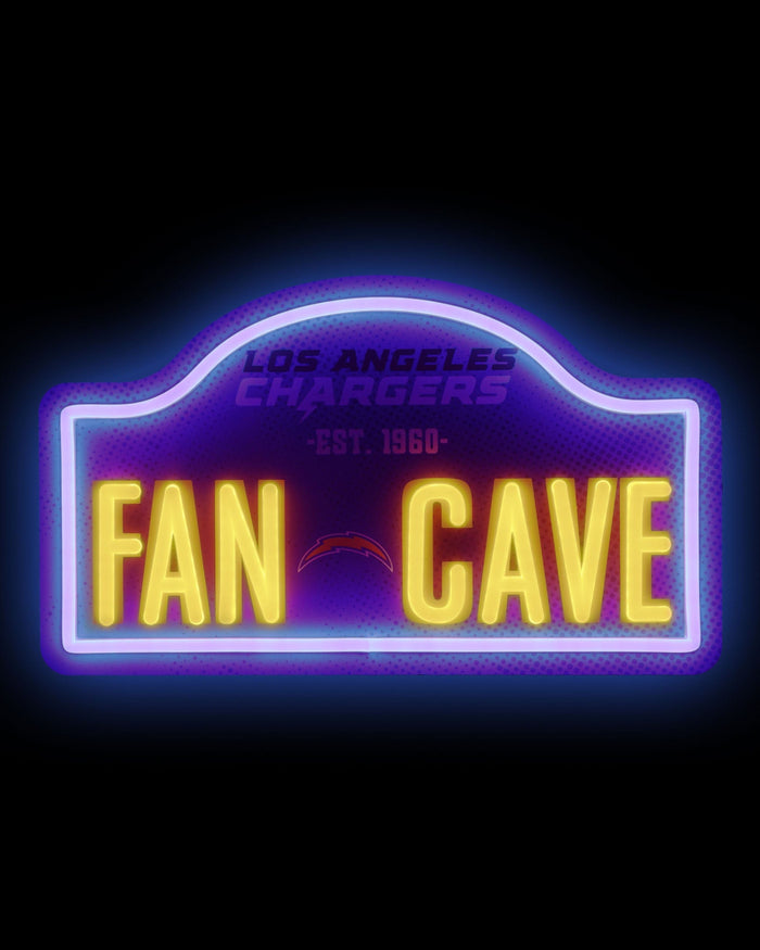 Los Angeles Chargers LED Neon Fancave Sign FOCO - FOCO.com