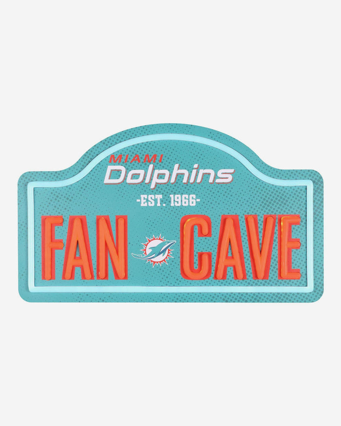 Miami Dolphins LED Neon Fancave Sign FOCO - FOCO.com