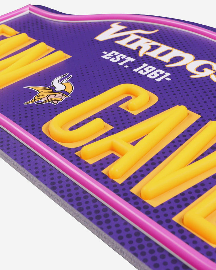 Minnesota Vikings LED Neon Fancave Sign FOCO - FOCO.com