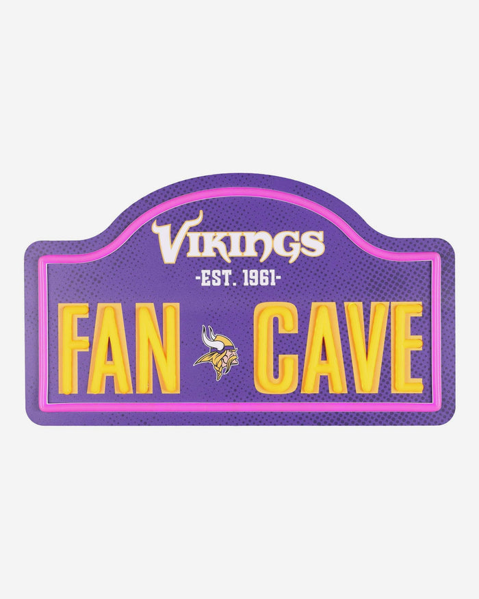 Minnesota Vikings LED Neon Fancave Sign FOCO - FOCO.com
