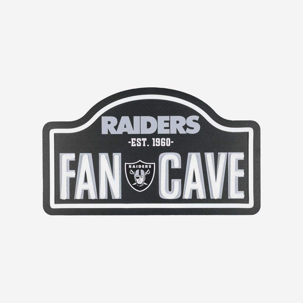 Las Vegas Raiders LED Neon Fancave Sign FOCO - FOCO.com