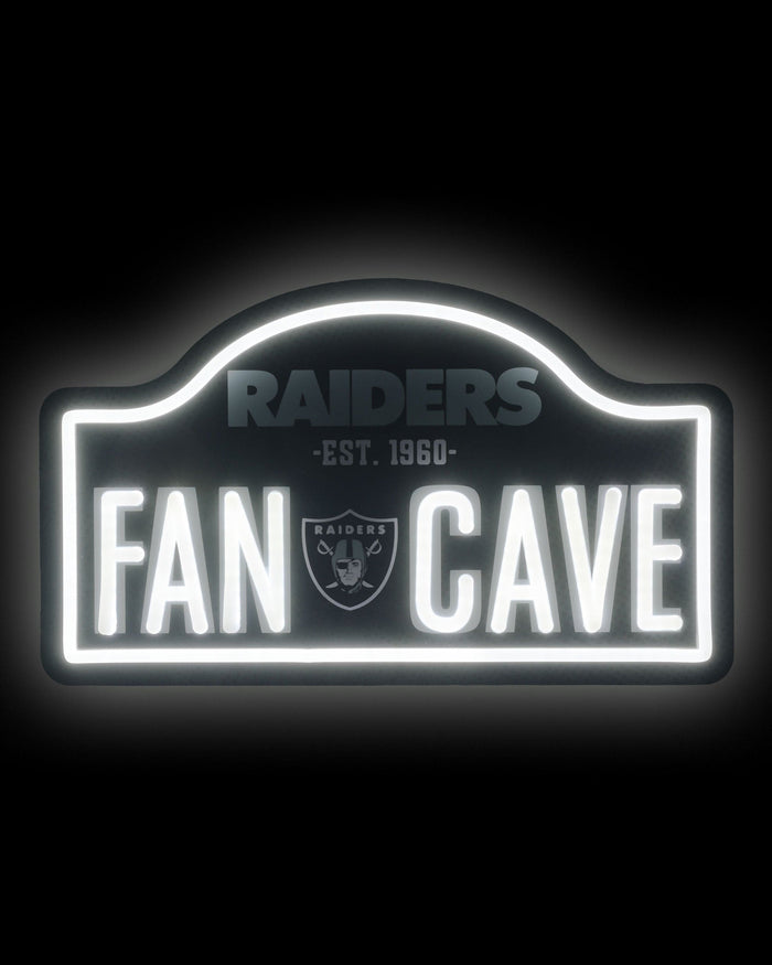 Las Vegas Raiders LED Neon Fancave Sign FOCO - FOCO.com