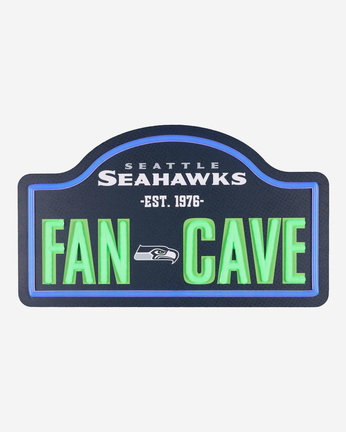 Seattle Seahawks LED Neon Fancave Sign FOCO - FOCO.com