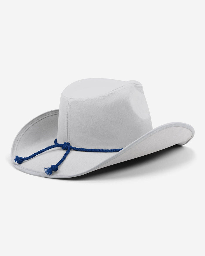 New York Mets White Rhinestone Logo Cowboy Hat FOCO - FOCO.com