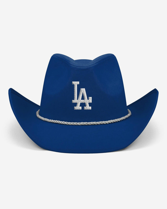 Los Angeles Dodgers Solid Team Color Cowboy Hat FOCO - FOCO.com