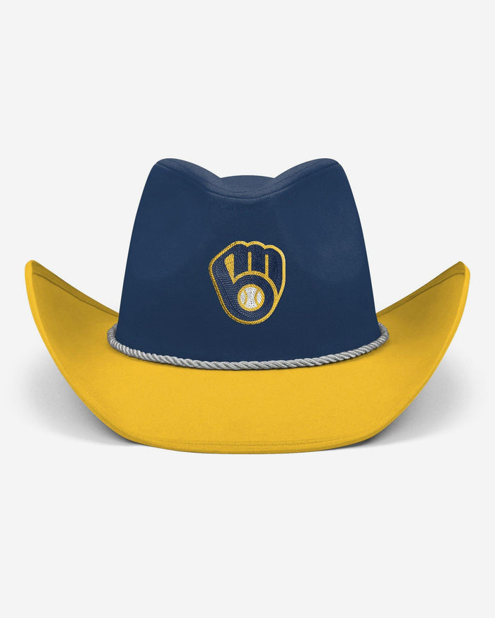 Milwaukee Brewers Two Tone Cowboy Hat FOCO - FOCO.com