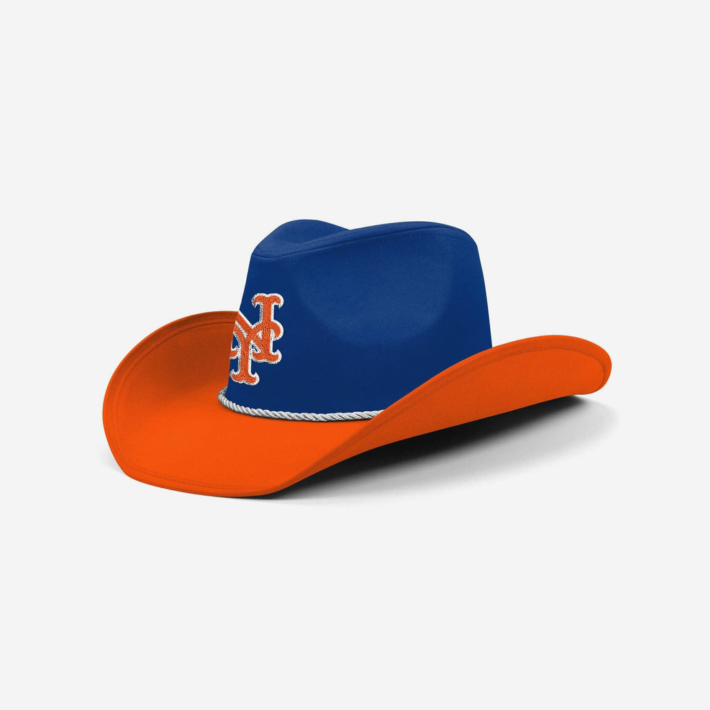 New York Mets Two Tone Cowboy Hat FOCO - FOCO.com