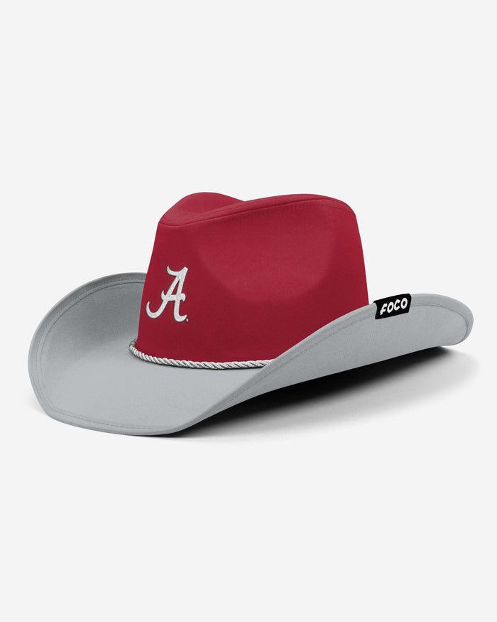 Alabama Crimson Tide Two Tone Cowboy Hat FOCO - FOCO.com