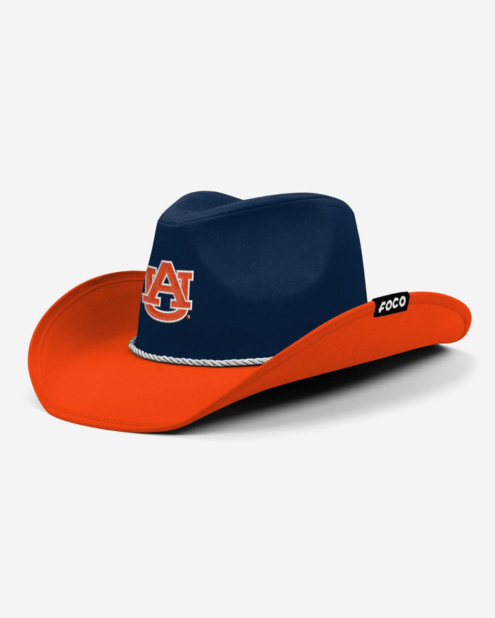 Auburn Tigers Two Tone Cowboy Hat FOCO - FOCO.com